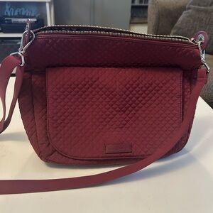 Vera Bradley Burgundy Crossbody Bag